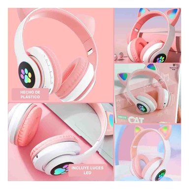 OREJERA RYBIU TE31556 KAWAI CON OREJITAS TONO ROSADO + POST-IT ADHESIVOS - 5