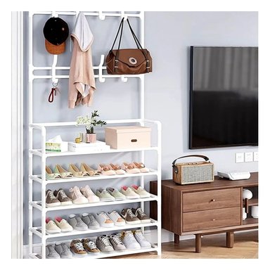 ESTANTE RYBIU HO30840 BLANCO ZAPATOS + POST-IT ADHESIVOS - 2