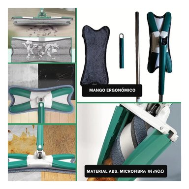 MOPA RYBIU HO30828 MULTIUSOS COLOR VERDE + POST-IT ADHESIVOS