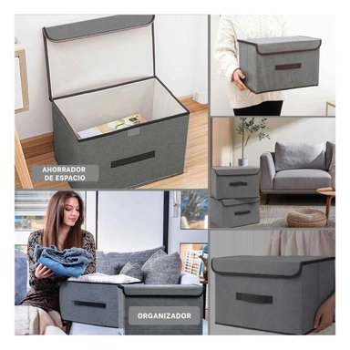 GUARDADOR TELA RYBIU HO29772 PLOMO + POST-IT ADHESIVOS