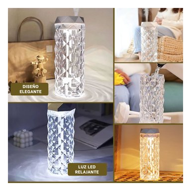 LÁMPARA RYBIU HO30163 FARO HUMIFICAR EL AIRE COLORES + POSTIT ADHESIVOS TRANSPARENTE