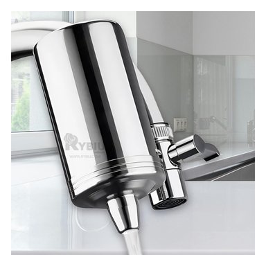 FILTRO RYBIU PLATEADO PURIFICADOR AGUA ACERO