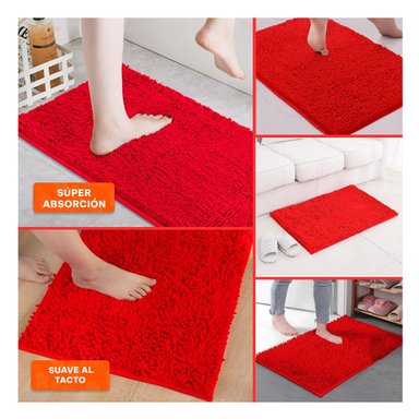 PISO RYBIU HO29298 60 X 40 CM MODERNA CON DISEÑO RECTANGULAR EN ROJO + POST-IT ADHESIVOS