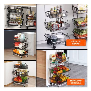 CONTENEDOR RYBIU HO29688 NEGRO DURABLE Y MODERNO + POST-IT ADHESIVOS