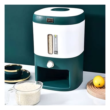 DISPENSADOR RYBIU CO29824 VERDE EXPENDEDOR CEREAL 10 KG + POST-IT ADHESIVOS - 3