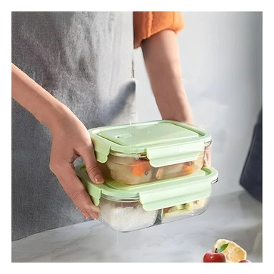 ENVASE PARA COMIDA RYBIU CO29558 VERDE +POST-IT ADHESIVO - 2