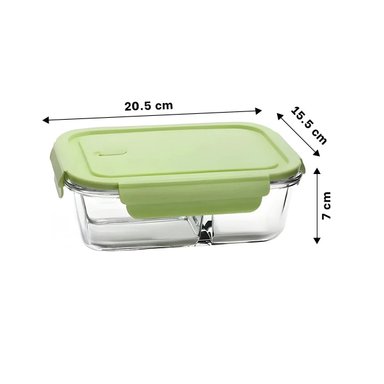 ENVASE PARA COMIDA RYBIU CO29558 VERDE +POST-IT ADHESIVO - 4