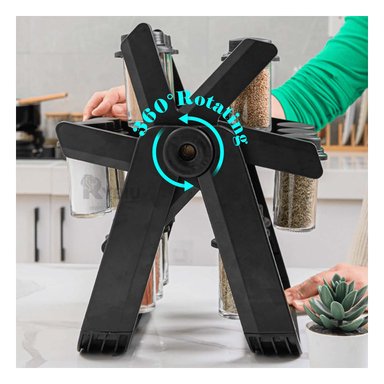 ORGANIZADOR RYBIU CO29445 NEGRO ESPECIAS PRACTICO + AGENDITA