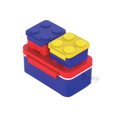 RECIPIENTE UTIL DE PLASTICO RYBIU CO29430 MULTICOLOR +POST-IT ADHESIVO