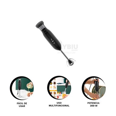 LICUADORA RYBIU CO29435 ELEGANTE Y PRACTICA EN COLOR NEGRO + AGENDITA