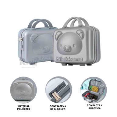 SET MALETIN RYBIU HO32345 OSITO PLOMO + POST-IT ADHESIVOS