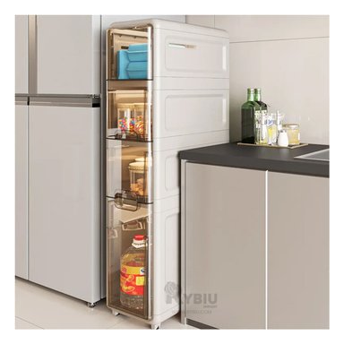 ARMARIO RYBIU HO32469 ORGANIZADOR DE 4 NIVELES CON PUERTAS