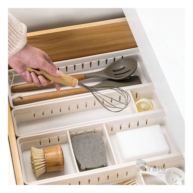 CESTA RYBIU BLANCO MULTIFUNCIONAL 34.6X12X5CM + PAPEL REGALO