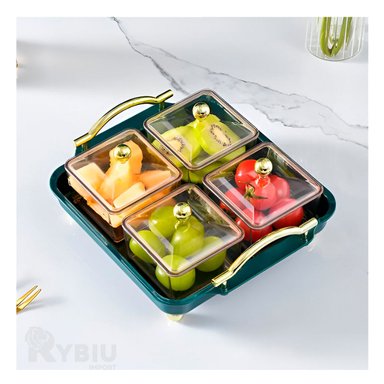 SET ORGANIZADORES RYBIU VERDE MODERNO VERSATIL GUARDAR + REGALO STICKERS