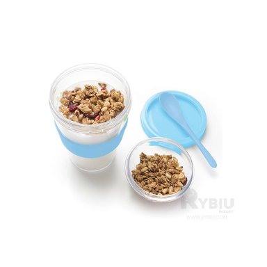 POCILLO DE LIQUIDO 350ML RYBIU CO29583 CELESTE +POST-IT ADHESIVOS