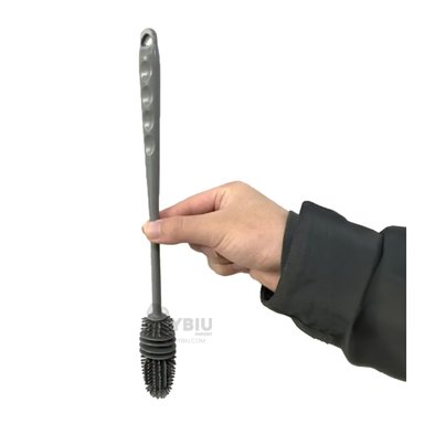 CEPILLO RYBIU CO30366 PLATEADO BROCHA DURABLE SILICONA PLOMO + POST-IT ADHESIVOS