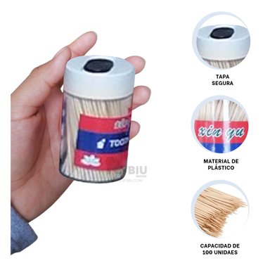 ACCESORIO COCINA RYBIU CO29863 BLANCO PAR CONTENEDORES PALILLOS + POST-IT ADHESIVOS