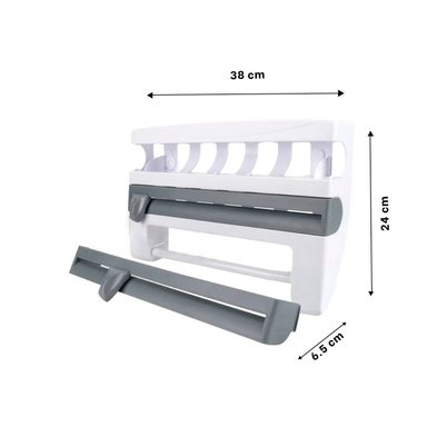 DISPENSADOR RYBIU CO30392 GRIS EXPENDEDOR VERSATIL DOBLE PLOMO + POST-IT ADHESIVOS - 4