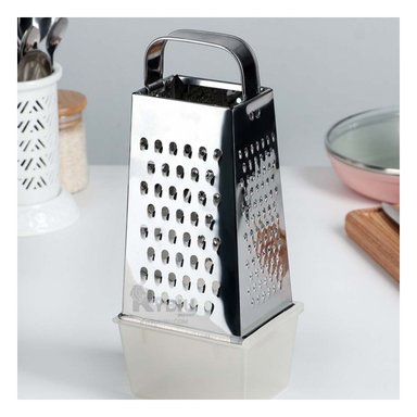 RALLADOR RYBIU CO30299 METAL DESMENUZADORA ERGONOMICA TAMANO L + POST-IT ADHESIVOS