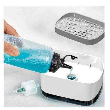 DISPENSADOR RYBIU CO30192 BLANCO JABÓN + POST-IT ADHESIVOS - 2
