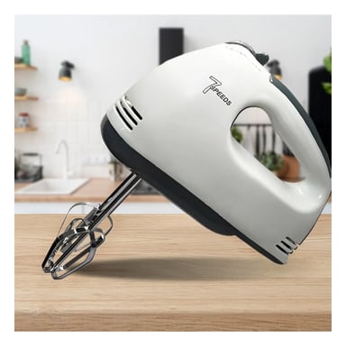 LICUADORA DE MANO RYBIU CO30188 ERGONOMICA DE COLOR BLANCO Y+POST-IT ADHESIVOS - 2