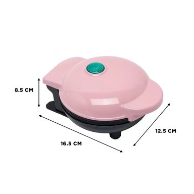 WAFLERA RYBIU CO30008 MAQUINA ALUMINIO ROSADO + POST-IT ADHESIVOS - 4