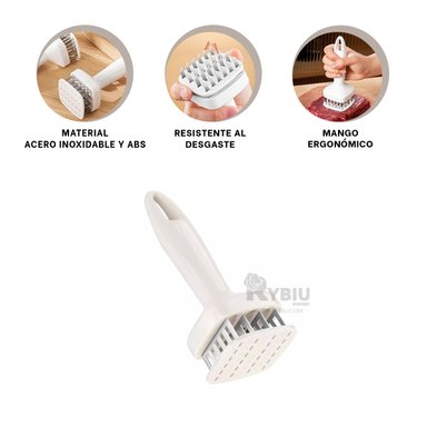 ABLANDADOR RYBIU CO30047 BLANCO MEAT HAMMER + POST-IT ADHESIVOS