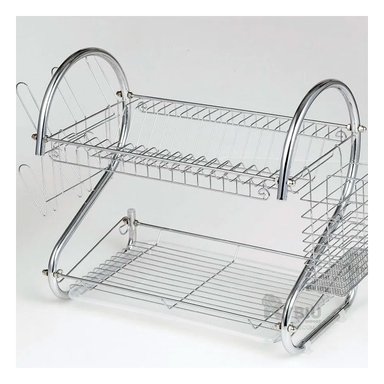 ORGANIZADOR RYBIU CO30436 PLATEADO MODERNO UTENSILIOS + STICKERS