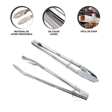 UTENSILIO RYBIU CO30447 PLATEADO FUNCIONAL + POST-IT ADHESIVOS