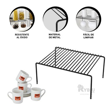 SEPARADOR RYBIU CO30453 NEGRO DIVISOR ESTILIZADO VERSATIL + POST-IT ADHESIVOS