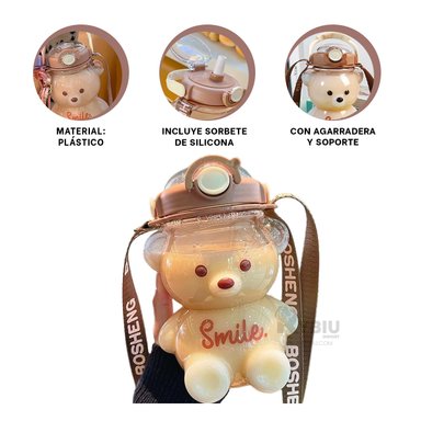 SET RECIPIENTE RYBIU CO30499 LIQUIDOS MARRÓN + POST-IT ADHESIVOS