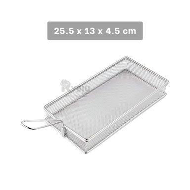 CESTO RYBIU 1106 PLATEADO CANASTILLA PEQUEÑA COMPACTA PLATEADA + POST-IT ADHESIVOS