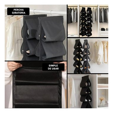 ESTANTE CALZADO RYBIU HO30835 NEGRO + POST-IT ADHESIVOS