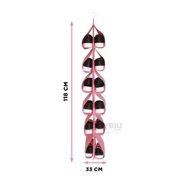 ZAPATERA RYBIU HO30836 ROSADO VERSATIL Y LIGERA + REGALO AGENDITA - 5