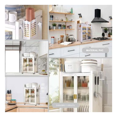 ESCURRIDOR RYBIU HO32430 BLANCO ESCURREPLATOS 3 PISOS + POST-IT ADHESIVOS