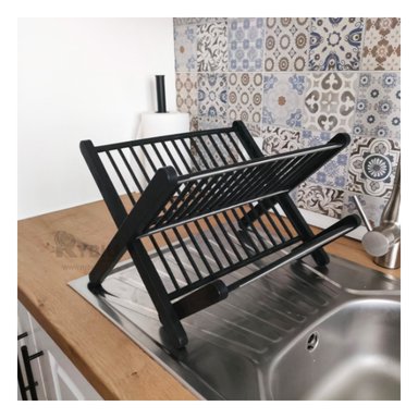 RACK RYBIU CO32529 NEGRO PLASTIFICADO Y DURABLE + REGALO AGENDITA