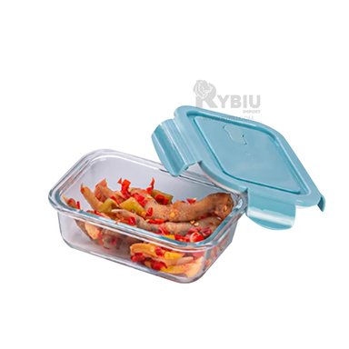 TUPPER ADAPTABLE Y DURO RYBIU CO32520 VIDRIO CELESTE 1040ML +POST-IT ADHESIVOS