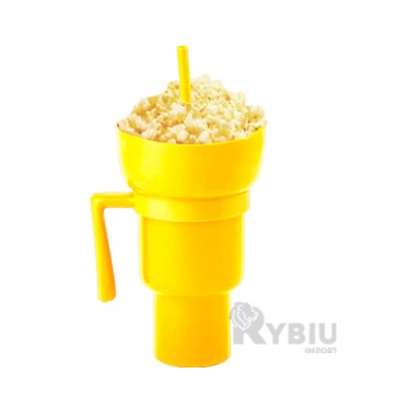 TAZA UTIL Y COMPACTA RYBIU CO29759 AMARILLO +POST-IT ADHESIVOS