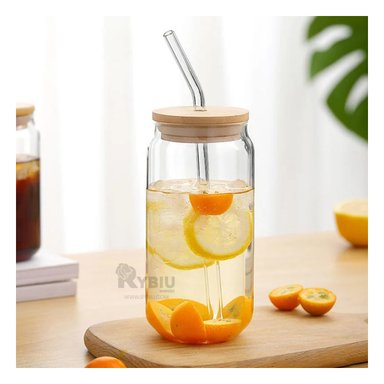 VASO VERSATIL EN MODELO LINEAL 500ML RYBIU CO32506 +PAPEL DE REGALO