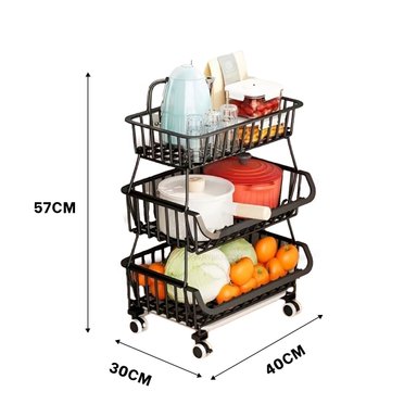 CONTENEDOR RYBIU HO29688 NEGRO ARMABLE FRUTAS + BANDERITAS ADHESIVAS - 5