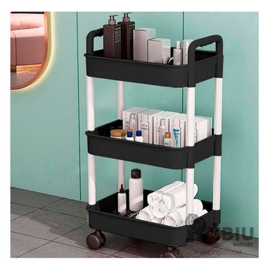 ESTANTERÍA RYBIU HO29694 NEGRO ASEO + REGALO AGENDITA