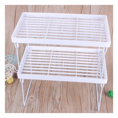 ESTANTERÍA RYBIU HO29706 BLANCO TENDENCIA + LIGAS REGALO