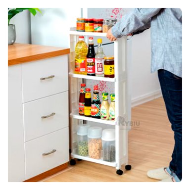 ORGANIZADOR RYBIU HO29682 BLANCO MOVIL Y VERSATIL + GIFT STICKERS