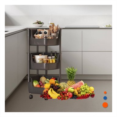 MUEBLE ESQUINERO DE 4 NIVELES CON RUEDAS BLANCO ALMACENAJE SEGURO Y+LIGAS REGALO