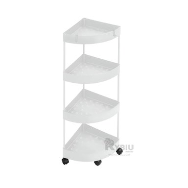 ESTANTE RYBIU HO29681 BLANCO AHORRA ESPACIO MOVIBLE + PAPEL REGALO - 4
