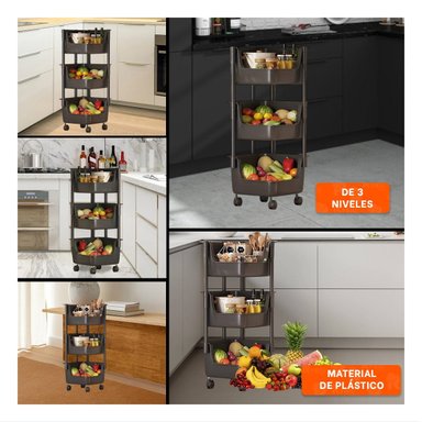 REPISA RYBIU HO29685 NEGRO FACIL ARMADO + LIGAS REGALO - 5
