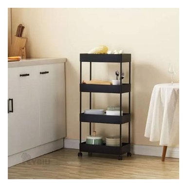 ORGANIZADOR RYBIU HO29679 NEGRO GIRATORIO + BANDERITAS ADHESIVAS - 2