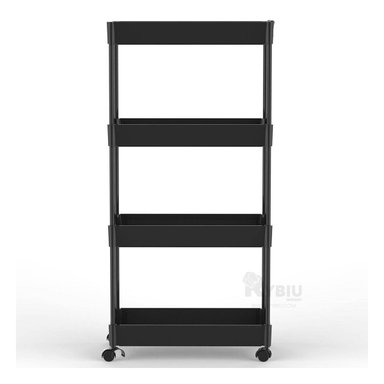 ORGANIZADOR RYBIU HO29679 NEGRO GIRATORIO + BANDERITAS ADHESIVAS - 4