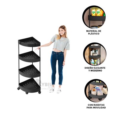 CARRETILLA RYBIU HO29680 NEGRO APTA ESPACIOS ESTRECHOS + GIFT STICKERS - 1