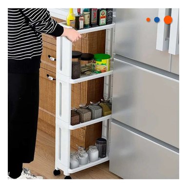 ESTANTE RYBIU HO29682 BLANCO FACIL ARMADO + LIGAS REGALO - 2